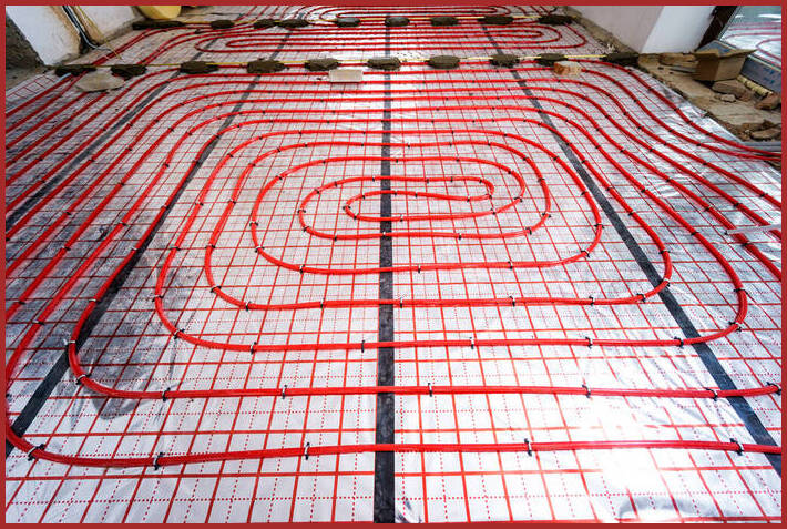 Modern padlófűtés rendszer szakszerű telepítése és fűtéskorszerűsítés egy budapesti lakásfelújítás során – energiatakarékos gépészeti megoldások a Bízd Ránk Lakásfelújítás 2026 kivitelezésében.